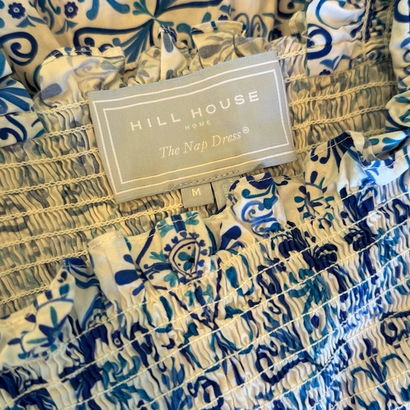 Hill House Blue Mosaic Poplin Nap Dress - Picture 4 of 4